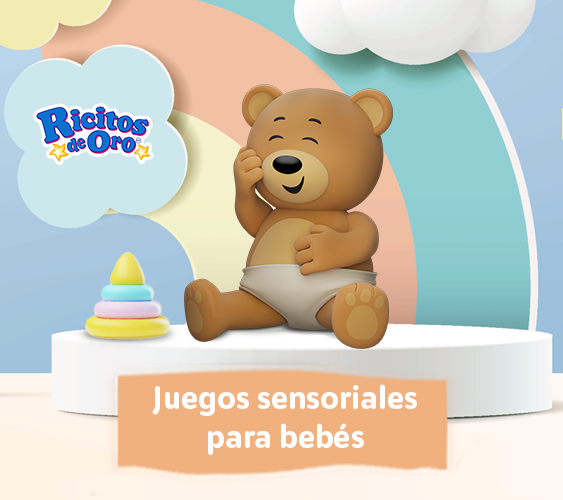 Juegos sensoriales para bebés