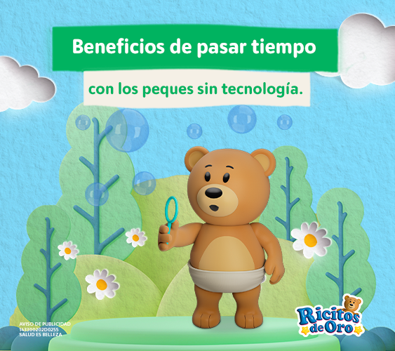 Beneficios de pasar tiempo con los peques sin tecnología.￼