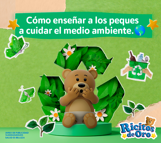 Cómo enseñar a los peques a cuidar el medio ambiente.