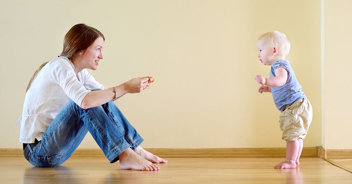 Consejos para los primeros pasos de tu bebé