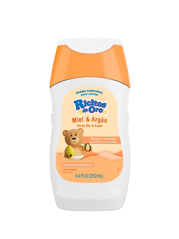 Crema Corporal Miel y Argán Ricitos de Oro®